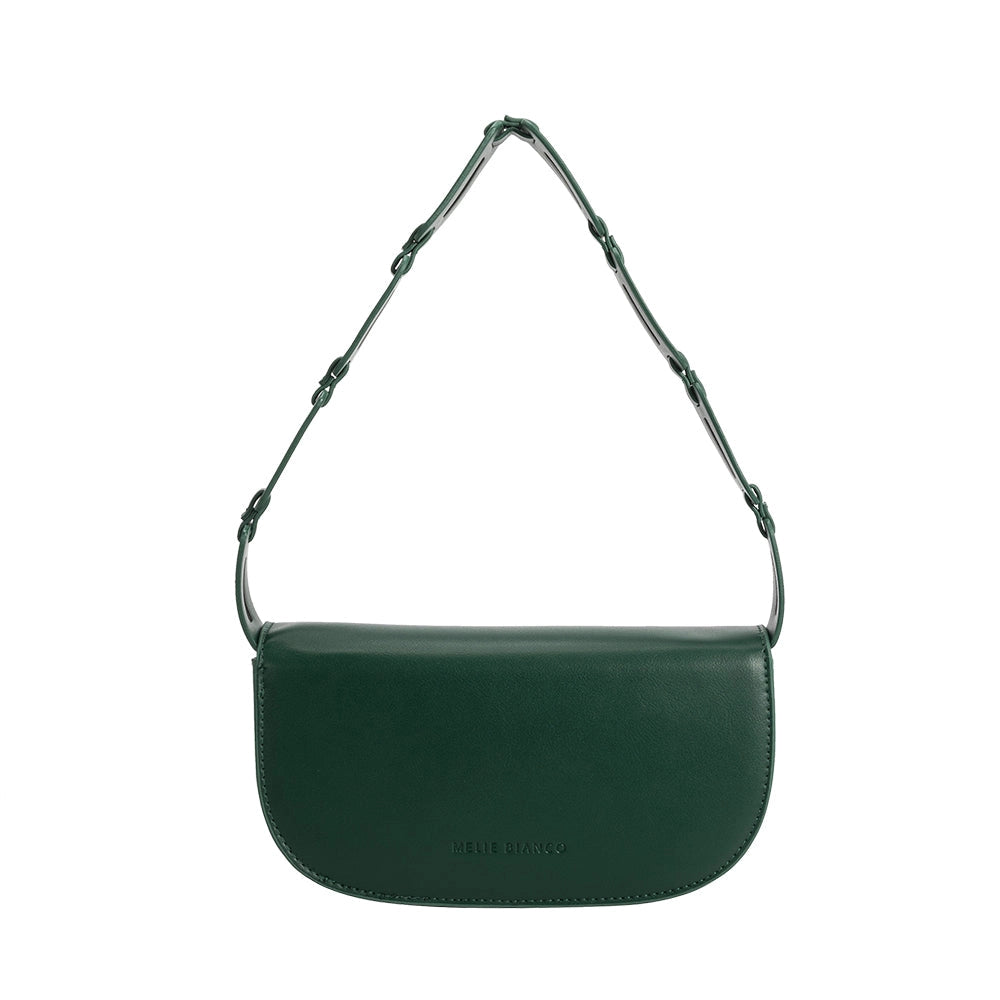 Inez Recycled Vegan Shoulder Bag Green